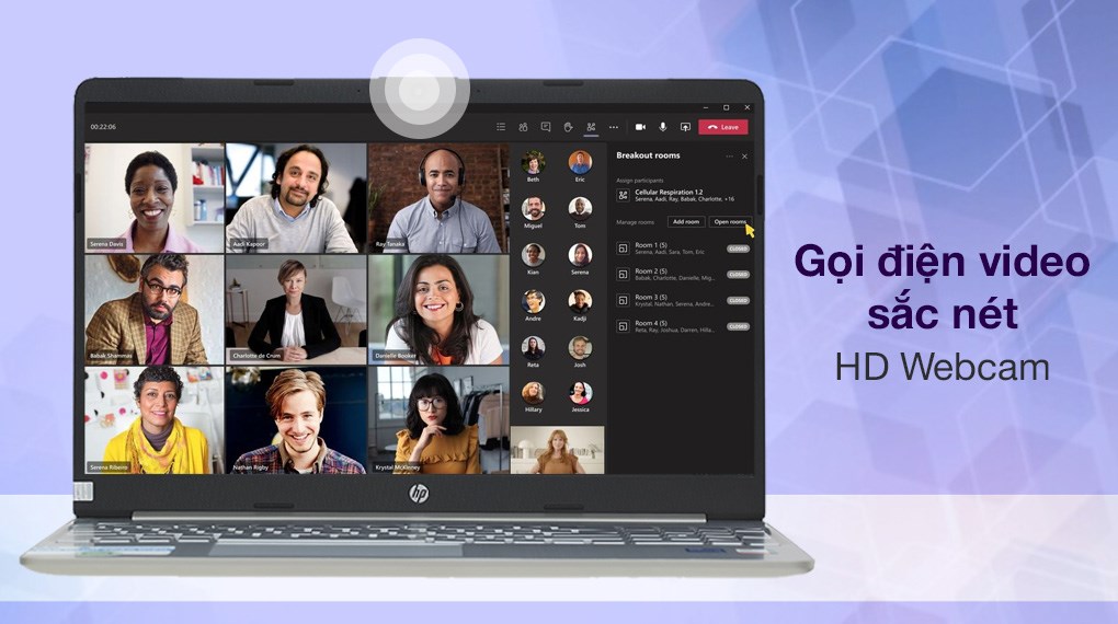 Laptop HP 15s fq2559TU i5 1135G7/8GB/512GB/Win11 (46M27PA)