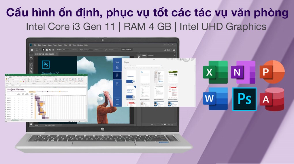 Laptop HP Probook 440 G8 i3 1115G4/4GB/512GB/Win10 (51X01PA)