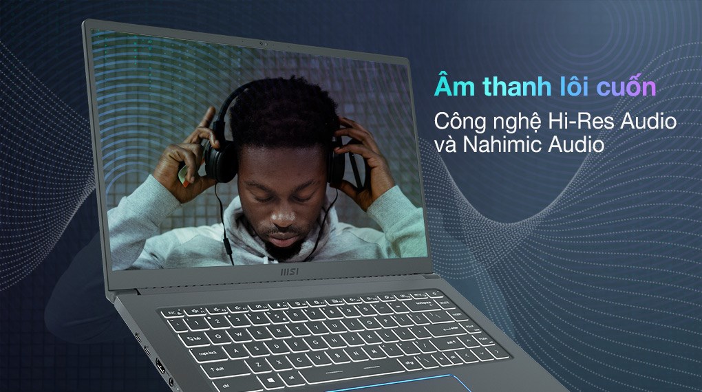 Laptop MSI Prestige 15 A11SC i7 1185G7/16GB/512GB/4GB GTX1650 Max-Q/Túi/Chuột/Win10 (052VN)