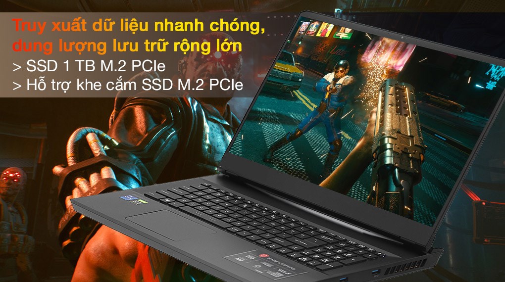 Laptop MSI Gaming Leopard GP76 11UG i7 11800H/16GB/1TB SSD/8GB RTX3070/300Hz/Balo/Chuột/Win10 (823VN)