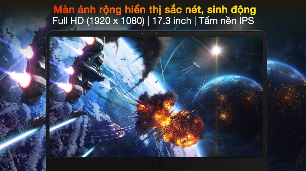 Laptop MSI Gaming Leopard GP76 11UG i7 11800H/16GB/1TB SSD/8GB RTX3070/300Hz/Balo/Chuột/Win10 (823VN)