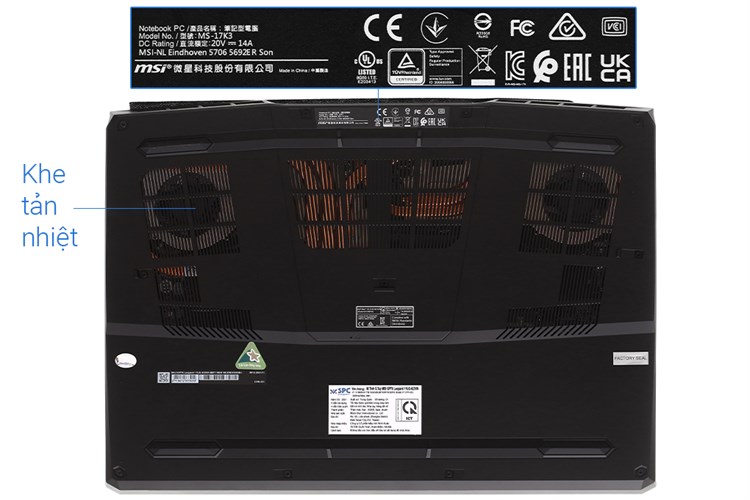 Laptop MSI Gaming Leopard GP76 11UG i7 11800H/16GB/1TB SSD/8GB RTX3070/300Hz/Balo/Chuột/Win10 (823VN) Màu Đen