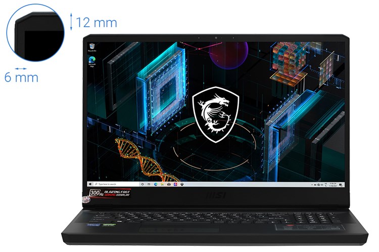 Laptop MSI Gaming Leopard GP76 11UG i7 11800H/16GB/1TB SSD/8GB RTX3070/300Hz/Balo/Chuột/Win10 (823VN) Màu Đen