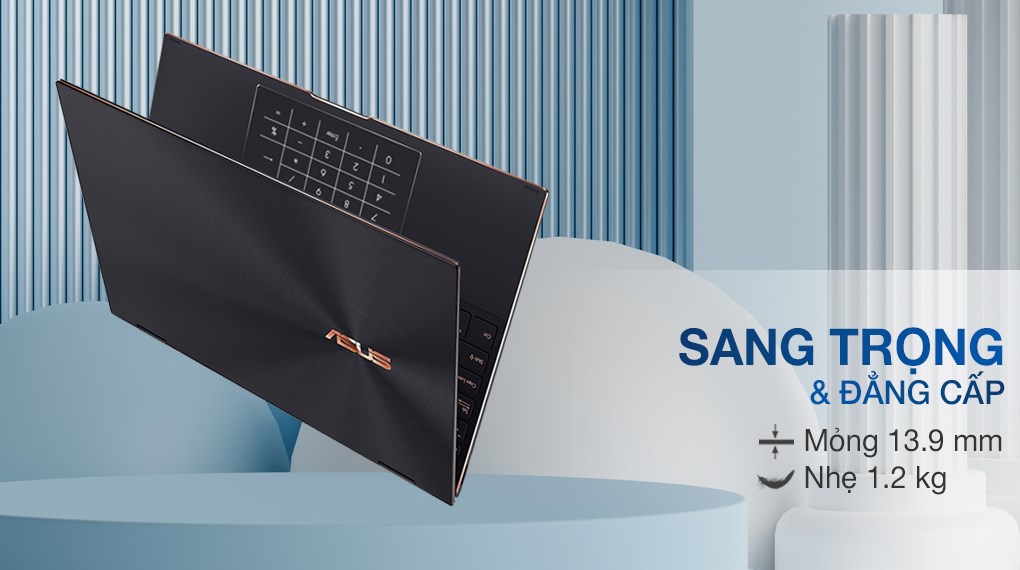 Laptop Asus ZenBook UX371EA i7 1165G7/16GB/1TB SSD/Touch/Pen/Cáp/Túi/Office H&S/Win11 (HL725WS)