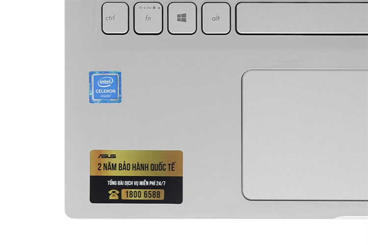 Laptop Asus VivoBook X515MA N4020/4GB/256GB/Win11 (BR480W) Màu Bạc