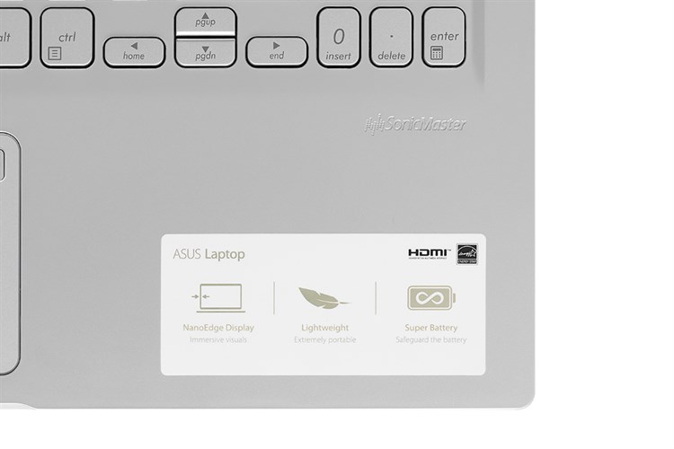 Laptop Asus VivoBook X515MA N4020/4GB/256GB/Win11 (BR480W) Màu Bạc