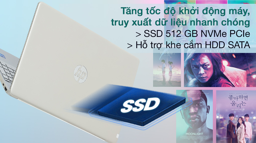 HP 15s fq2558TU i7 1165G7 (46M26PA) - SSD HP 15s fq2558TU i7 1165G7 (46M26PA) - SSD