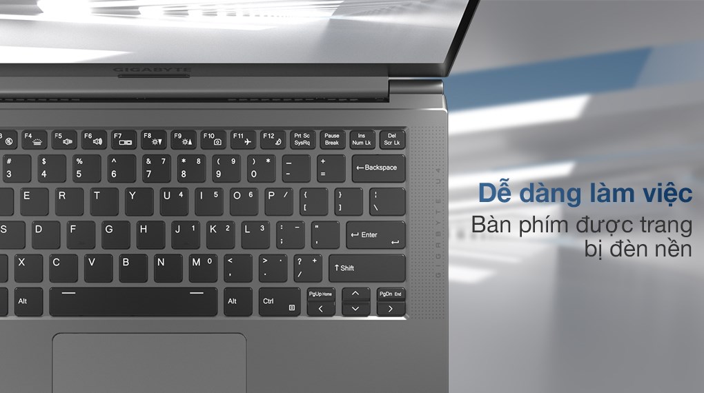 Laptop Gigabyte U4 i7 1195G7/16GB/512GB/Win11 (UD-70S1823SO)