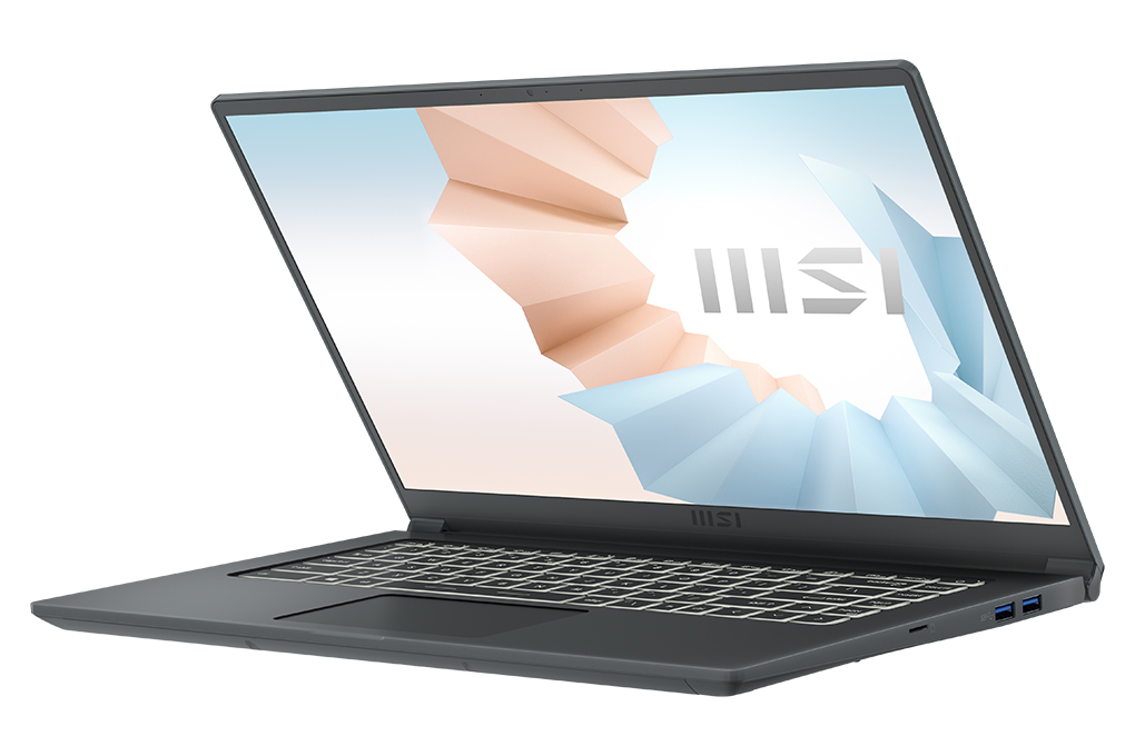 Laptop MSI Modern 15 A5M R5 5500U/8GB/512GB/Túi/Chuột/Win11 (236VN) Màu Xám