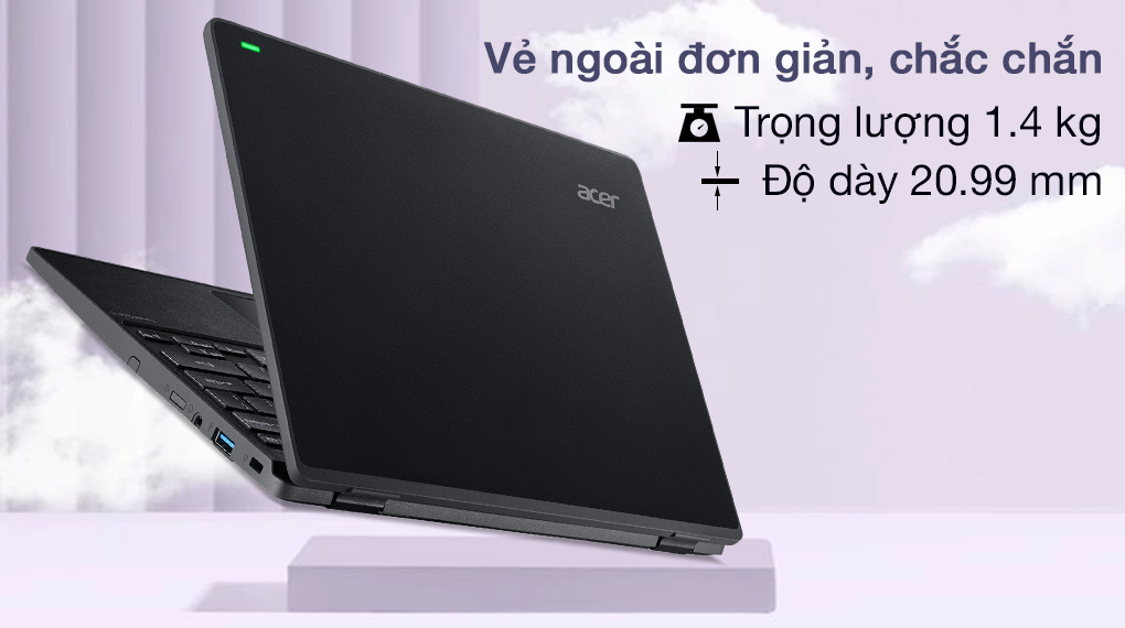 Acer TravelMate B3 TMB311 31 P49D N5030 (NX.VNFSV.005) - Thiết kế