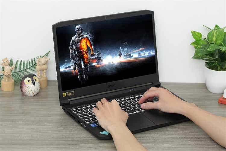 Laptop Acer Gaming Nitro 5 AN515 57 5669 i5 11400H/8GB/512GB/144Hz/4GB GTX1650/Win11 (NH.QEHSV.001) Màu Đen