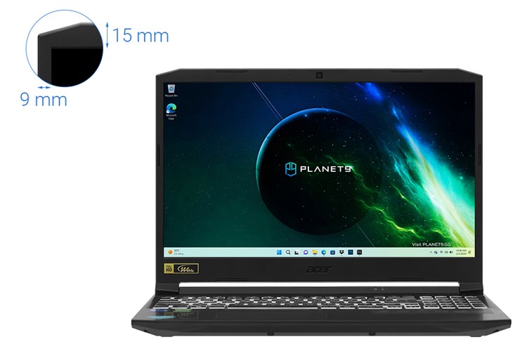Laptop Acer Gaming Nitro 5 AN515 57 5669 i5 11400H/8GB/512GB/144Hz/4GB GTX1650/Win11 (NH.QEHSV.001) Màu Đen