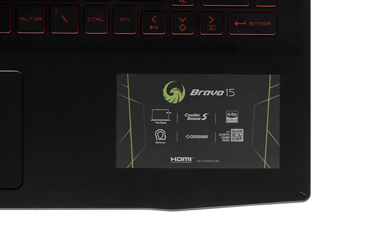 Laptop MSI Gaming Bravo 15 B5DD R5 5600H/8GB/512GB/4GB RX5500M/Balo/Chuột/Win11 (279VN) Màu Đen