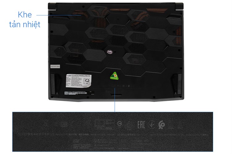 Laptop MSI Gaming Bravo 15 B5DD R5 5600H/8GB/512GB/4GB RX5500M/Balo/Chuột/Win11 (279VN) Màu Đen