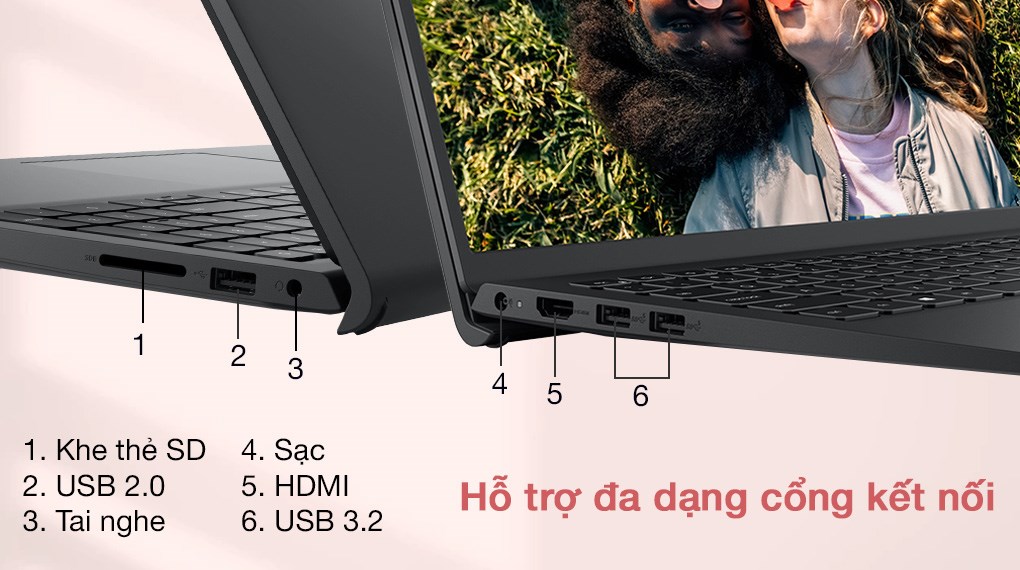 Laptop Dell Inspiron 15 3511 i3 1115G4/4GB/256GB/Office H&S/Win11 (P112F001CBL)