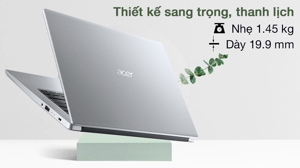 Acer Aspire 3 A314 35 P6NC N6000 (NX.A7SSV.006) - Thiết kế