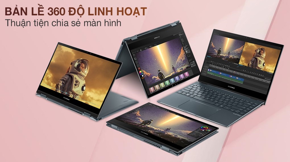 Laptop Asus ZenBook UX363EA i7 1165G7/16GB/512GB/Touch/Pen/Cáp/Túi/Win11 (HP740W)