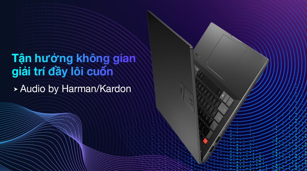 Laptop Asus VivoBook Pro 14x OLED M7400QC R5 5600H/16GB/512GB/4GB RTX3050/90Hz/Win11 (KM013W)