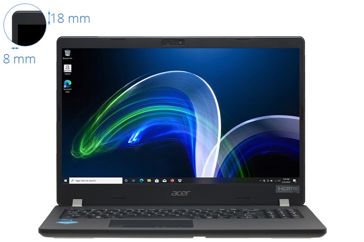 Laptop Acer TravelMate TMP215 53 50CP i5 1135G7/8GB/512GB/Win10 Pro (NX.VPRSV.01Y) Màu Đen