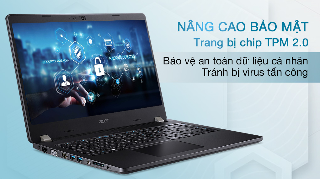 Acer TravelMate TMP215 53 50CP i5 1135G7 (NX.VPRSV.01Y) - Chip TPM 2.0
