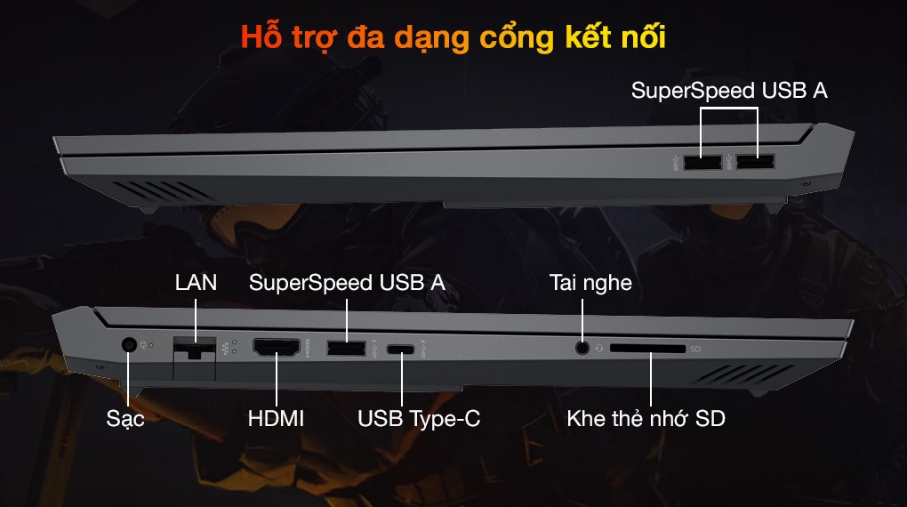 Laptop HP Gaming VICTUS 16 d0204TX i5 11400H/8GB/32GB+512GB/4GB RTX3050/144Hz/Win11 (4R0U5PA)