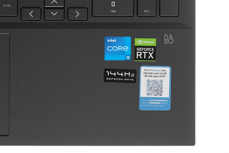 Laptop HP Gaming VICTUS 16 d0204TX i5 11400H/8GB/32GB+512GB/4GB RTX3050/144Hz/Win11 (4R0U5PA) Màu Đen