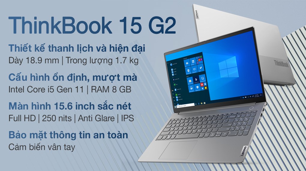 Laptop Lenovo ThinkBook 15 G2 ITL i5 (20VE00UNVN) - Giá rẻ Laptop Lenovo ThinkBook 15 G2 ITL i5 (20VE00UNVN) - Giá rẻ