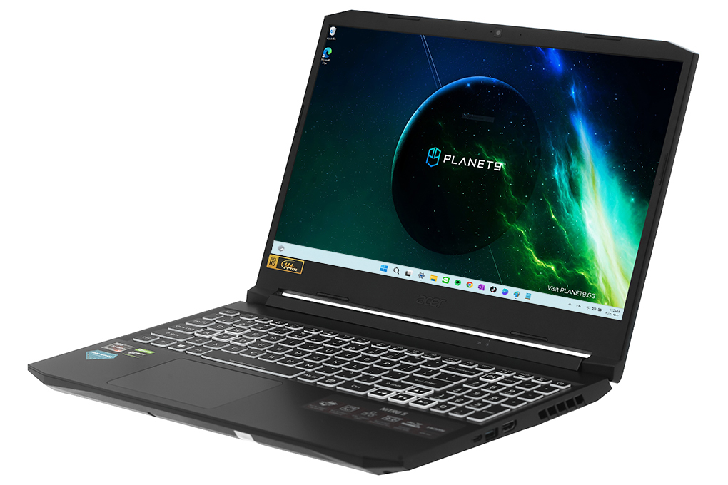 Laptop Acer Nitro 5 Gaming AN515 45 R86D R7 5800H/8GB/512GB/6GB RTX3060/144Hz/Win11 (NH.QBCSV.005) Màu Đen