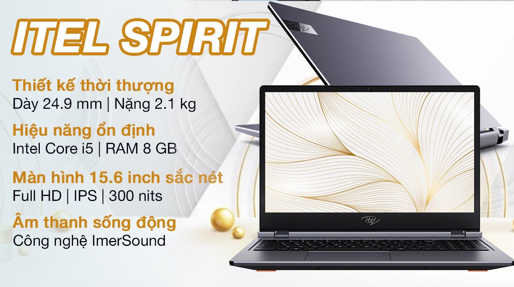 Laptop itel SPIRIT 1 i5 8259U/8GB/256GB/Win11 (71006300036)