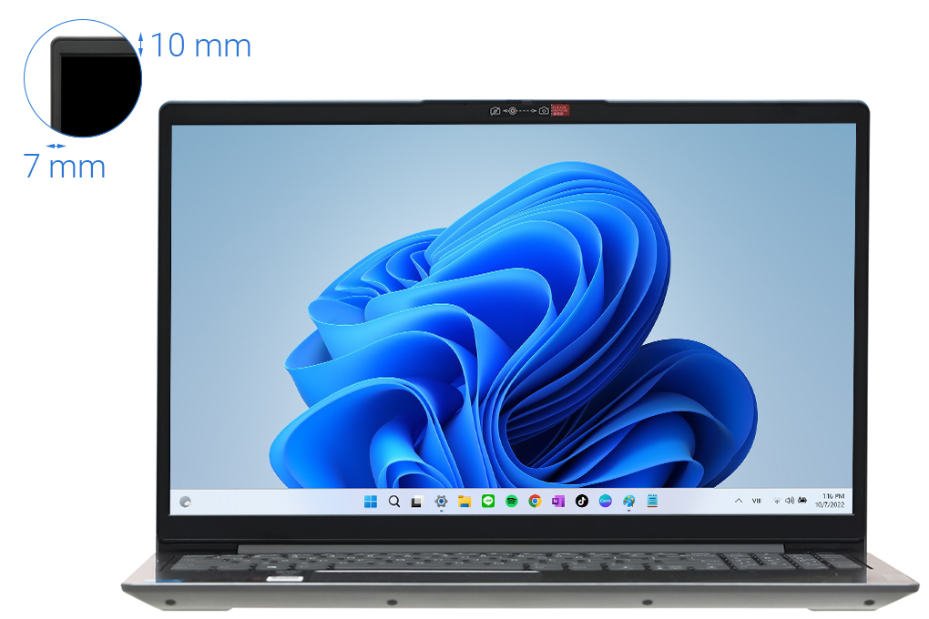 Laptop Lenovo Ideapad 3 15ITL6 i3 1115G4/8GB/256GB/Win11 (82H8005CVN) Màu Xám
