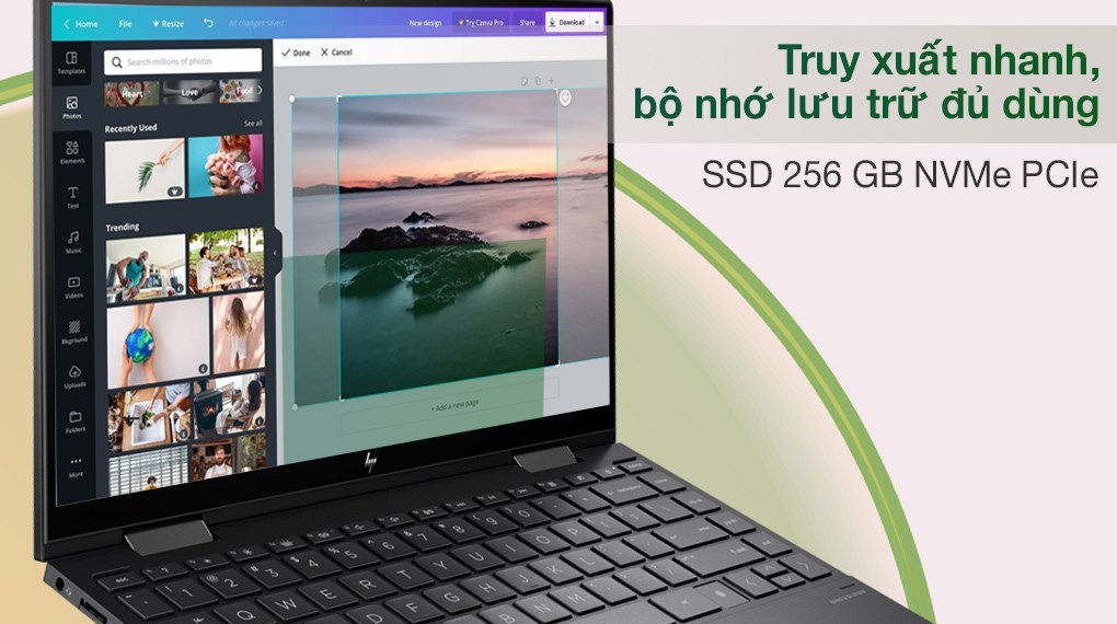Laptop HP Envy x360 Convert 13 ay1056AU R7 5800U/8GB/256GB/Touch/Pen/Win11 (601Q8PA)
