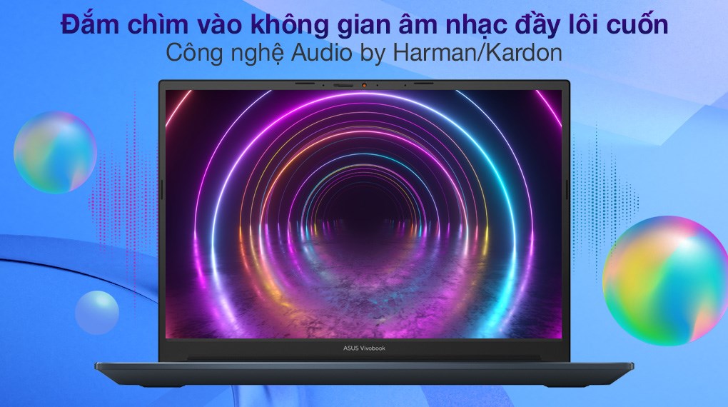 Laptop Asus VivoBook Pro 14 OLED M3401QA R7 5800H/8GB//512GB/90Hz/Win11 (KM040W)