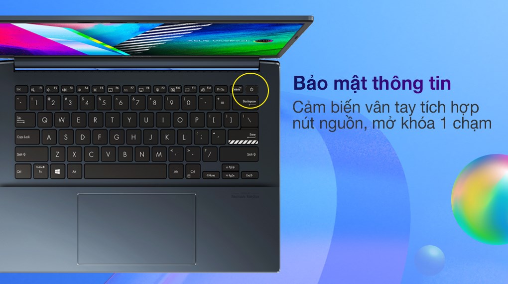 Laptop Asus VivoBook Pro 14 OLED M3401QA R7 5800H/8GB//512GB/90Hz/Win11 (KM040W)