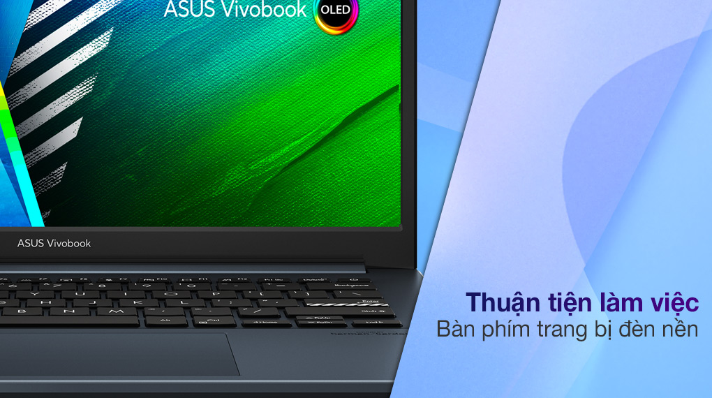 Asus VivoBook Pro OLED M3401QA R7 5800H (KM040W) - B&agrave;n ph&iacute;m
