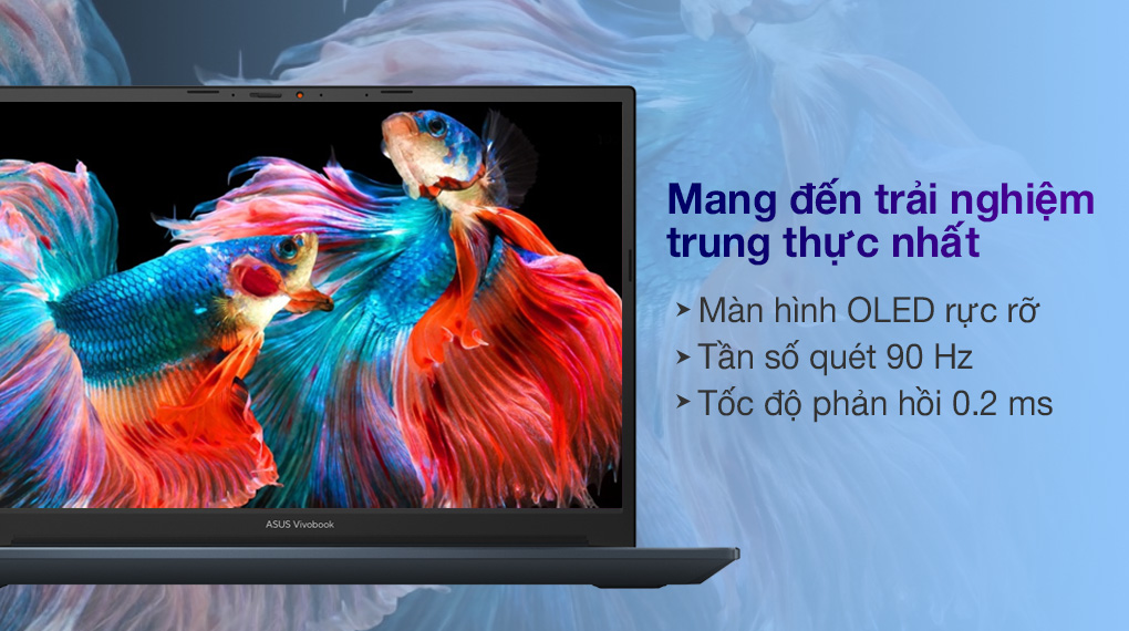 Asus VivoBook Pro OLED M3401QA R7 5800H (KM040W) - Tốc độ phản hồi