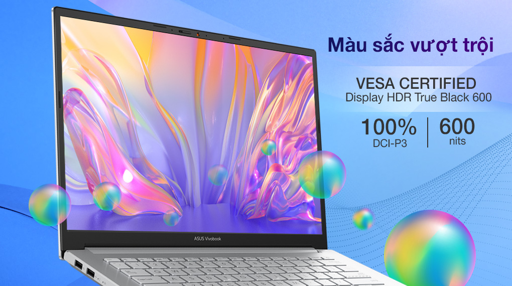 Asus VivoBook Pro OLED M3401QA R7 5800H (KM025T) - Độ tái tạo màu