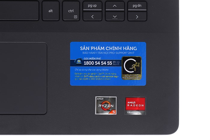 Laptop Dell Vostro 3405 R5 3500U/8GB/512GB/Office H&S/Win11 (V4R53500U003W1) Màu Đen