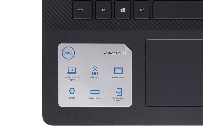 Laptop Dell Vostro 3405 R5 3500U/8GB/512GB/Office H&S/Win11 (V4R53500U003W1) Màu Đen