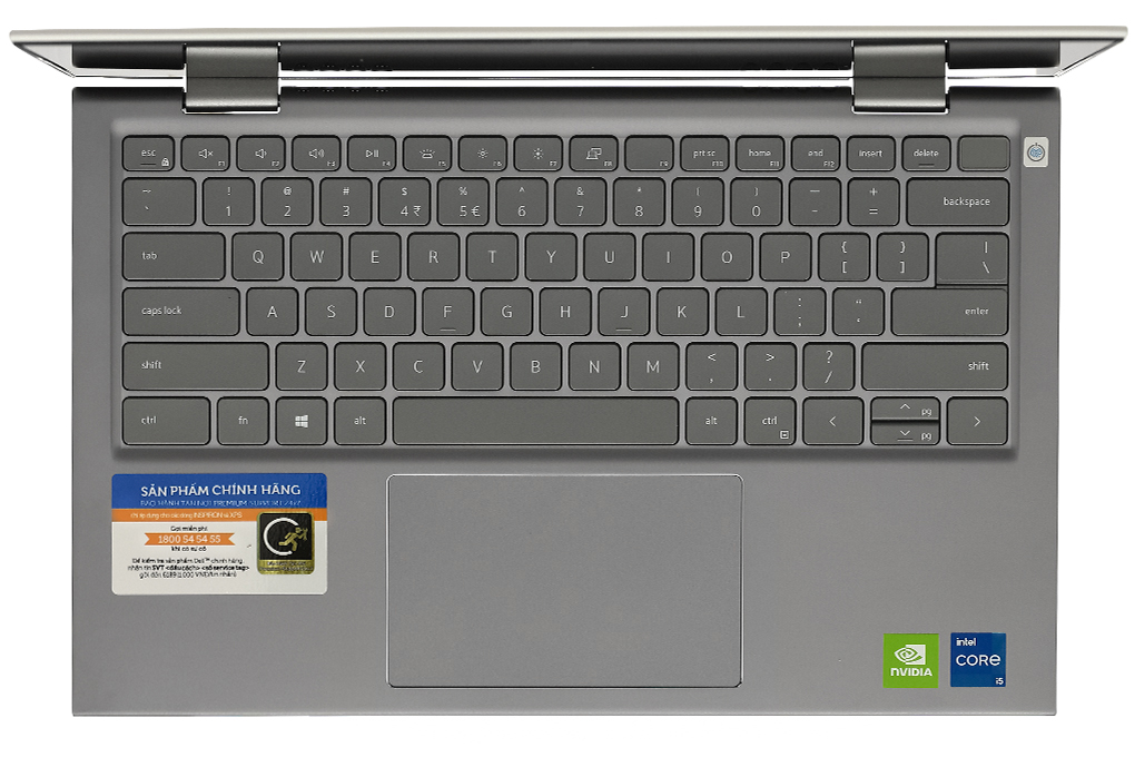 Laptop Dell Inspiron 14 5410 i5 1155G7/8GB/512GB/2GB MX350/Office H&S/Win11 (N4I5547W1) Màu Bạc