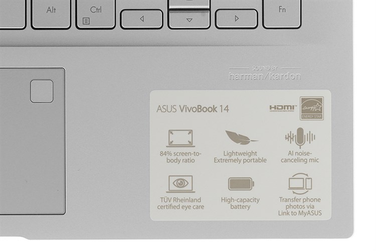 Laptop Asus VivoBook A415EA i3 1125G4/8GB/512GB/Win11 (EB1748W) Màu Bạc
