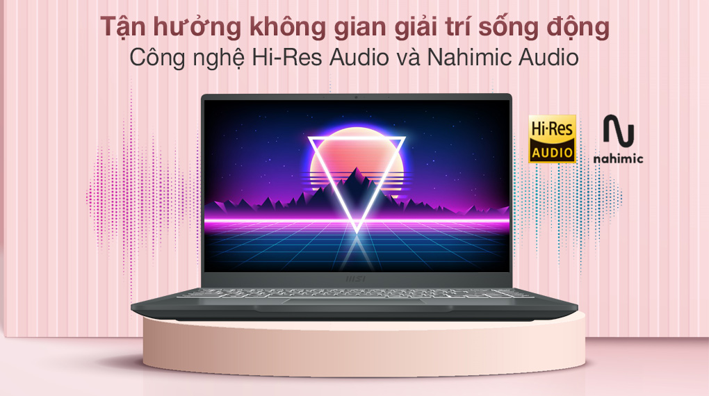 MSI Modern 14 B11MOU i3 1115G4 (1027VN) - Âm thanh