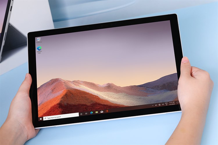 Laptop Surface Pro 7 i5 1035G4/8GB/128GB/Touch/Win10 Màu Bạc