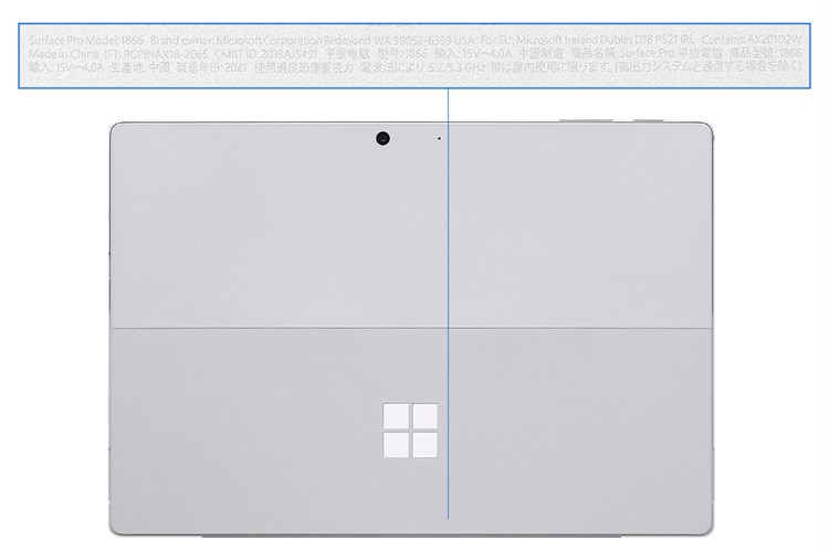 Laptop Surface Pro 7 i5 1035G4/8GB/128GB/Touch/Win10 Màu Bạc