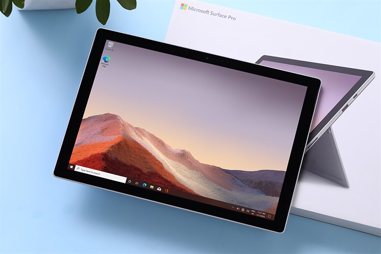 Laptop Surface Pro 7 i5 1035G4/8GB/256GB/Touch/Win10 Màu Bạc