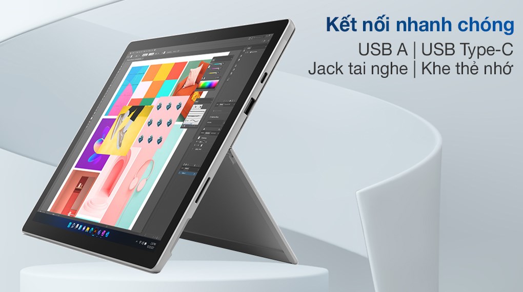 Laptop Surface Pro 7 Plus i5 1135G7/8GB/128GB/Touch/Win11 (28B-00001)