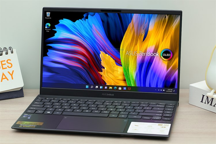 Laptop Asus ZenBook UX325EA i5 1135G7/8GB/512GB/Cáp/Túi/Win11 (KG656W) Màu Xám