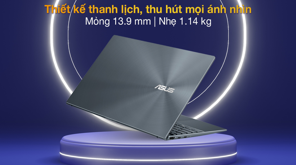 Asus ZenBook UX325EA i5 1135G7 (KG656W) - Thiết kế