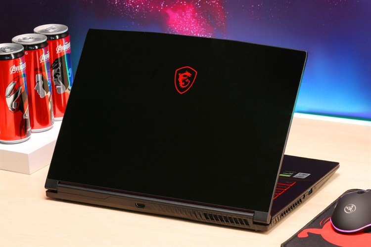Laptop MSI Gaming GF63 Thin 10SC i5 10500H/8GB/512GB/4GB GTX1650 Max-Q/Win10 (805VN) Màu Đen
