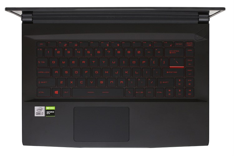 Laptop MSI Gaming GF63 Thin 10SC i7 10750H/8GB/512GB/4GB GTX1650 Max-Q/Win10 (813VN) Màu Đen
