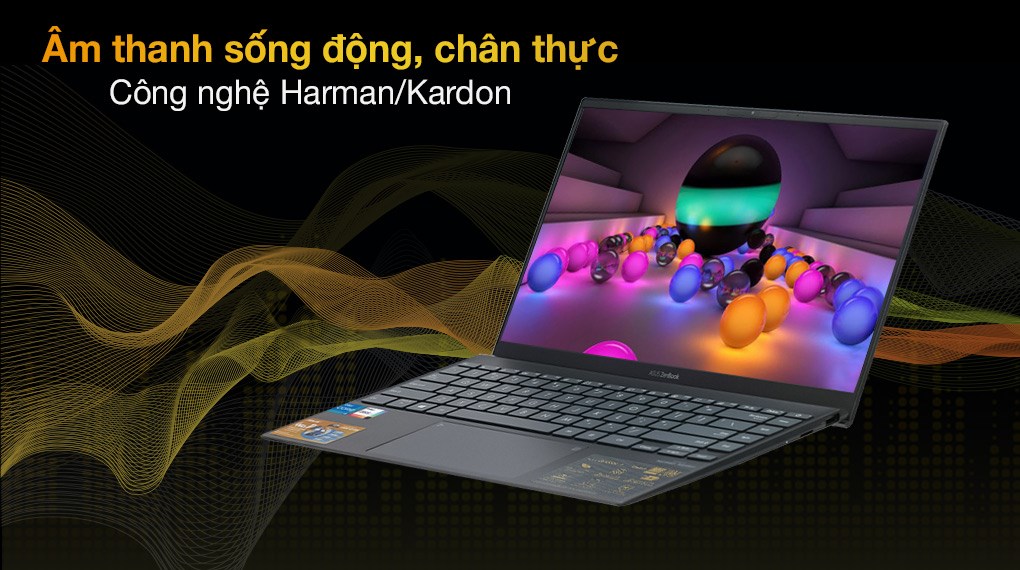 Laptop Asus ZenBook UX425E i5 1135G7/8GB/512GB/Cáp/Túi/Win11 (KI749W)